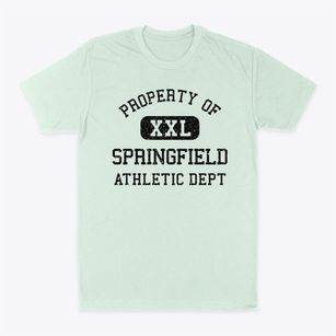 Springfield Massachusetts Athletic Dept Classic Dad T-Shirt