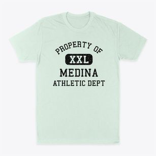Medina Wisconsin Athletic Dept Classic Dad T-Shirt