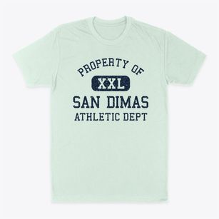 San Dimas California Athletic Dept Classic Dad T-Shirt