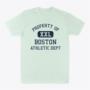 Boston Massachusetts Athletic Dept Classic Dad T-Shirt