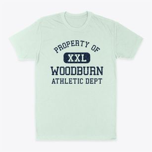 Woodburn Oregon Athletic Dept Classic Dad T-Shirt