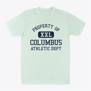 Columbus North Carolina Athletic Dept Classic Dad T-Shirt