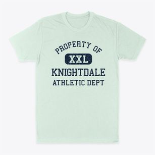 Knightdale North Carolina Athletic Dept Classic Dad T-Shirt