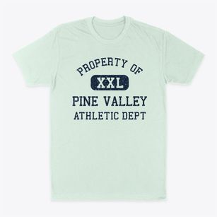 Pine Valley Utah Athletic Dept Classic Dad T-Shirt