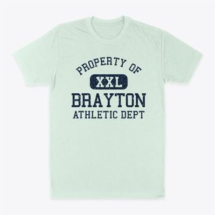 Brayton Iowa Athletic Dept Classic Dad T-Shirt