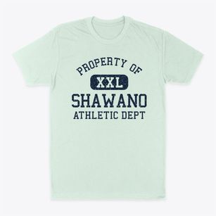 Shawano Wisconsin Athletic Dept Classic Dad T-Shirt