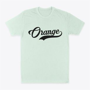 Orange Connecticut Vintage Team Classic Dad T-Shirt
