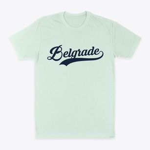 Belgrade Maine Vintage Team Classic Dad T-Shirt