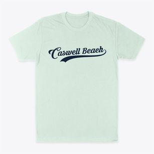Caswell Beach North Carolina Vintage Team Classic Dad T-Shirt