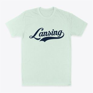 Lansing New York Vintage Team Classic Dad T-Shirt