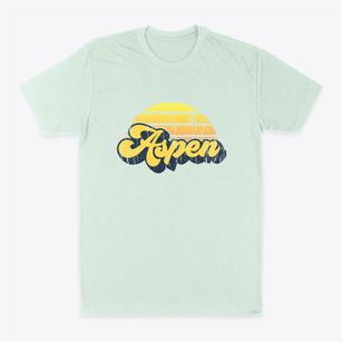 Aspen Colorado Sublime Sunset Classic Dad T-Shirt