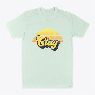 Clay New York Sublime Sunset Classic Dad T-Shirt