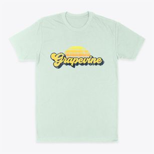 Grapevine Texas Sublime Sunset Classic Dad T-Shirt