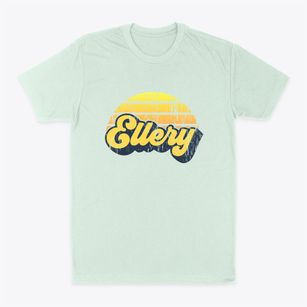 Ellery New York Sublime Sunset Classic Dad T-Shirt