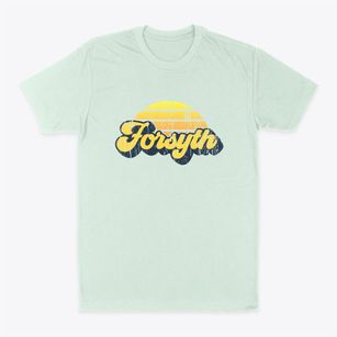 Forsyth Georgia Sublime Sunset Classic Dad T-Shirt