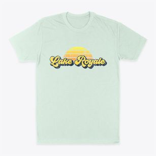 Lake Royale North Carolina Sublime Sunset Classic Dad T-Shirt