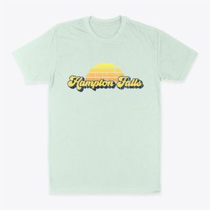 Hampton Falls New Hampshire Sublime Sunset Classic Dad T-Shirt