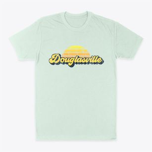 Douglasville Georgia Sublime Sunset Classic Dad T-Shirt