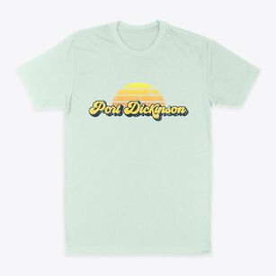Port Dickinson New York Sublime Sunset Classic Dad T-Shirt