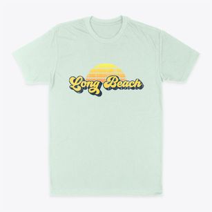 Long Beach Indiana Sublime Sunset Classic Dad T-Shirt