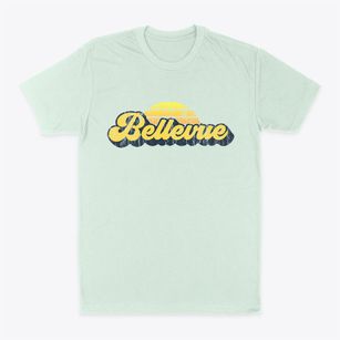 Bellevue Washington Sublime Sunset Classic Dad T-Shirt