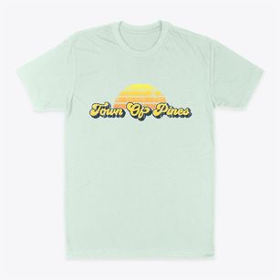 Town Of Pines Indiana Sublime Sunset Classic Dad T-Shirt