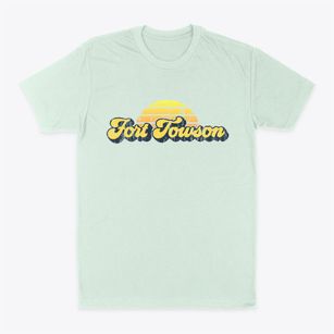 Fort Towson Oklahoma Sublime Sunset Classic Dad T-Shirt