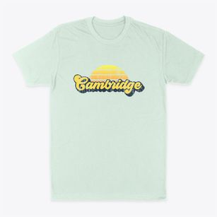 Cambridge Maine Sublime Sunset Classic Dad T-Shirt