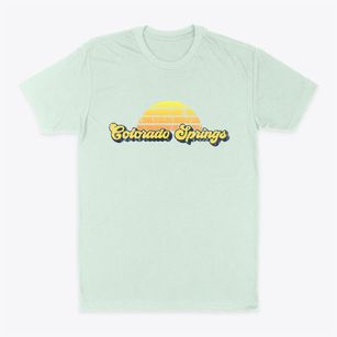 Colorado Springs Colorado Sublime Sunset Classic Dad T-Shirt