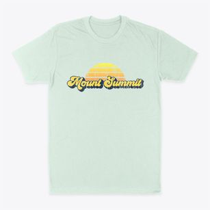 Mount Summit Indiana Sublime Sunset Classic Dad T-Shirt