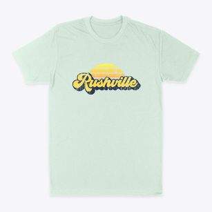 Rushville Missouri Sublime Sunset Classic Dad T-Shirt
