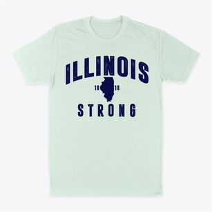  Illinois Strong Classic Dad T-Shirt
