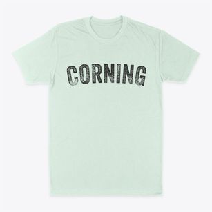 Corning New York Timeless Retro Classic Dad T-Shirt