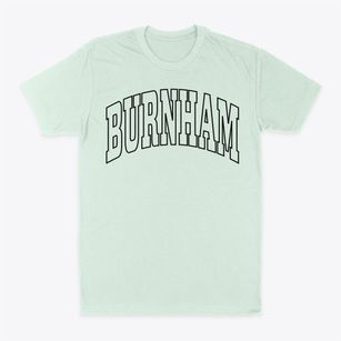 Burnham Illinois Trendy Block Classic Dad T-Shirt