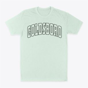 Goldsboro North Carolina Trendy Block Classic Dad T-Shirt