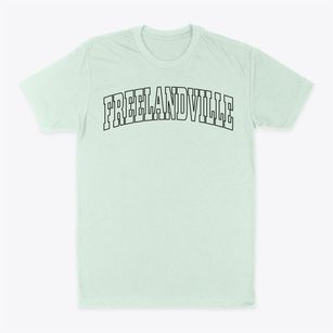 Freelandville Indiana Trendy Block Classic Dad T-Shirt
