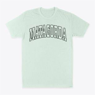 Matagorda Texas Trendy Block Classic Dad T-Shirt