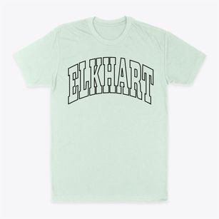 Elkhart Illinois Trendy Block Classic Dad T-Shirt