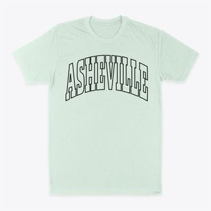 Asheville North Carolina Trendy Block Classic Dad T-Shirt