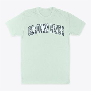 Carolina Beach North Carolina Trendy Block Classic Dad T-Shirt
