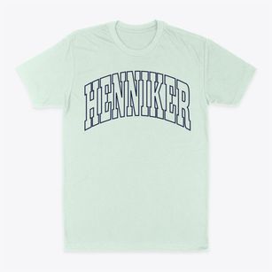 Henniker New Hampshire Trendy Block Classic Dad T-Shirt