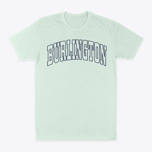 Burlington Kansas Trendy Block Classic Dad T-Shirt