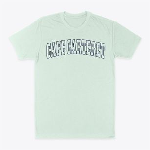 Cape Carteret North Carolina Trendy Block Classic Dad T-Shirt