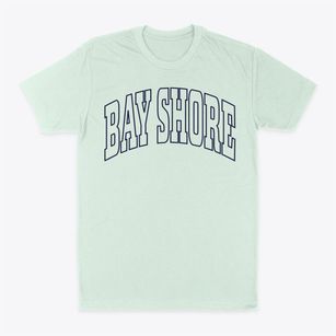 Bay Shore Michigan Trendy Block Classic Dad T-Shirt