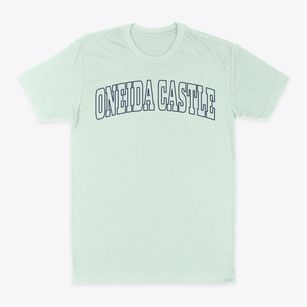 Oneida Castle New York Trendy Block Classic Dad T-Shirt