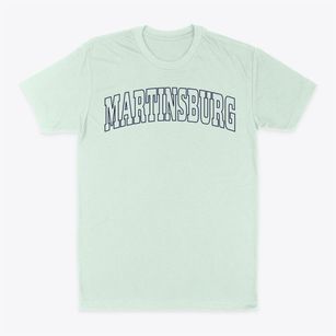 Martinsburg West Virginia Trendy Block Classic Dad T-Shirt