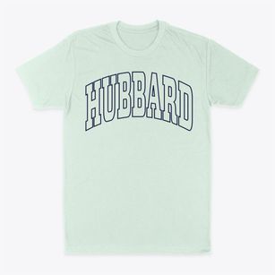 Hubbard Nebraska Trendy Block Classic Dad T-Shirt