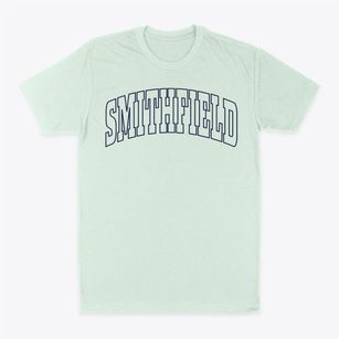 Smithfield North Carolina Trendy Block Classic Dad T-Shirt