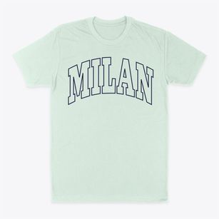 Milan Tennessee Trendy Block Classic Dad T-Shirt