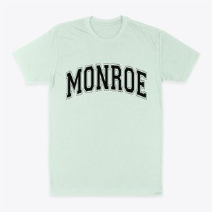 Monroe North Carolina Varsity Classic Dad T-Shirt